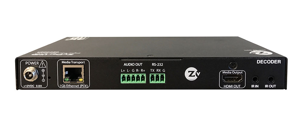 新品　MEDIAEDGE Decoder ME-DP STD ZyPer4K-XR Decoder Copper Rugged Enclosure Product Number